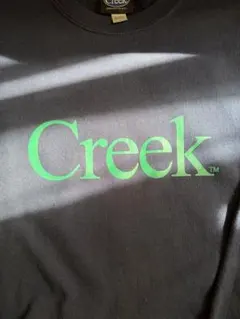 Creek Angler’s Device Green logo スウェット