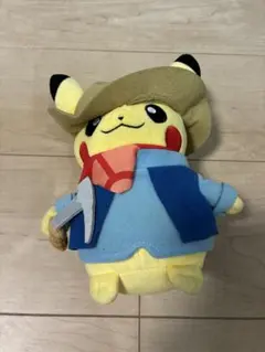 포켓몬 化石博物館限定 発掘 피카츄 ぬいぐるみ Pokémon 한정품