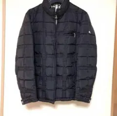 バーバリーブラックレーベル　ダウンジャケット ノバチェック柄　ソフトダウン