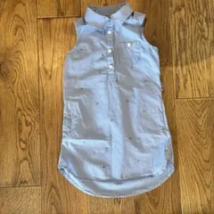 H&M 刺繍入りノースリーブワンピース US 3-4Y