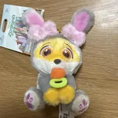上海ディズニーランド ズートピア ぬいぐるみ フィニック ぬいぐるみキーチェーン