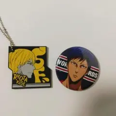 黒子のバスケ ラバスト 黄瀬涼太 缶バッジ 青峰大輝