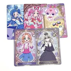 名探偵プリキュア キラキラカードグミ 5枚セット