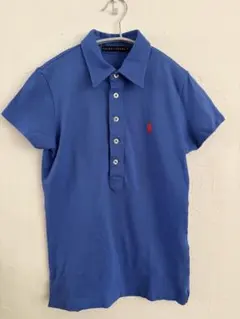 RALPH LAUREN ポロシャツ ブルー M【美品】のサムネイル