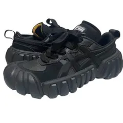 【美品】 オニツカタイガー　24.5 デンティグレ 1183B421 スニーカー 美品】 オニツカタイガー 24.5 デンティグレ 1183B421 スニーカー