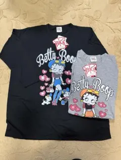 Betty Boop シースルー 長袖 トップス ブラック - メルカリ