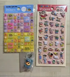 クレヨンしんちゃん セリア シール めじるしアクセサリー