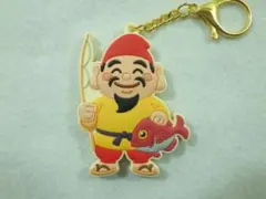 えべっさん オリジナル キーホルダー 恵比寿様 七福神 縁起物 十日戎 福笹吉兆