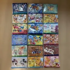 【非売品】第一生命 ディズニー ポケットティッシュ 18点詰め合わせセット