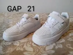 GAP ホワイト スニーカー 21サイズのサムネイル