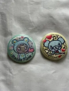 ナルミヤキャラクターズ　刺繍缶バッジ【バラ売り不可】