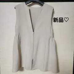 LEPSIM ノースリーブベスト Fサイズ