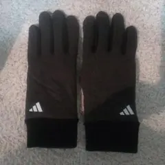 adidas 黒 手袋