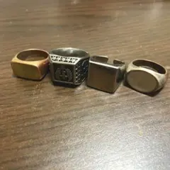 メンズ リング 4点セットのサムネイル