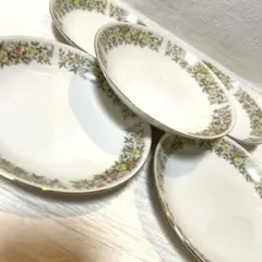 未使用品　Sone Chinaカレー皿5枚セット　スプー付き55