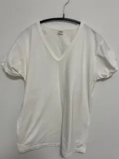 Rothman ホワイト Vネック Tシャツ