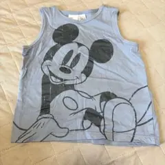 ♡H&M♡ ミッキーマウス タンクトップ ブルー 85cm