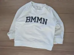 BMMN mini トレーナー ホワイト ９５cm