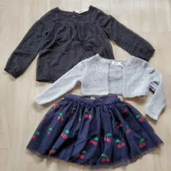 子供服90から110サイズ　H&M3着まとめ売り