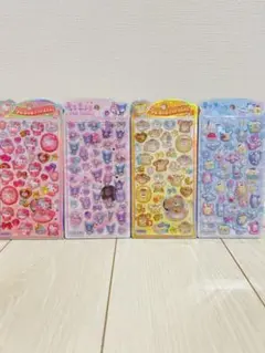 【正規品】サンリオうるちゅるポップシール　4枚セット