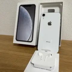 iPhone10R 128GB 箱&イヤホン付き　本体