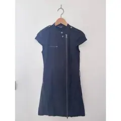 vintage armani exchange　riders zip dress