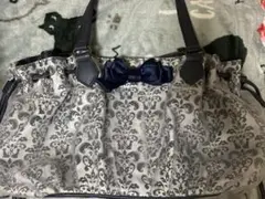 axesリボン付きバッグ