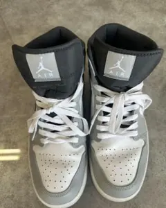 Air Jordan ハイカットスニーカー グレー/ホワイト