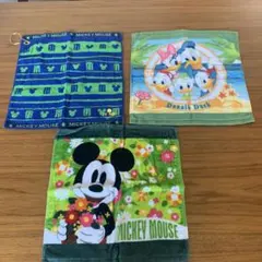 第一生命　非売品　ディズニー　タオル　3枚セット　ミッキーマウス　ドナルドダック