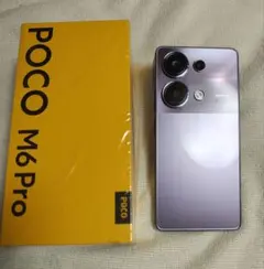 【美品】poco m6 pro 8GB/256G パープル