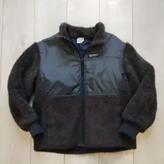 キッズ ボーイズ フリースジャケット 茶 エフオーキッズ 140cm