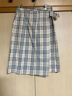 バーバリー BURBERRYS BLUE LABEL ノバチェック スカート　S