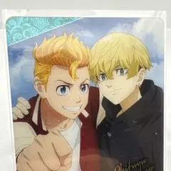 東京リベンジャーズ　花垣武道・松野千冬 プラスチックカード