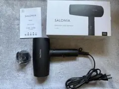 【美品】SALONIA ブラック ハンドヘルドドライヤー