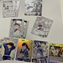 名探偵コナン トレーディングカード黒羽快斗C 中森青子R 怪盗キッドSR