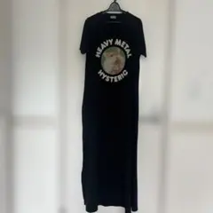 HYSTERIC GLAMOUR ハムスタープリント ロングワンピースのサムネイル