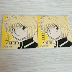 HUNTER×HUNTER クラピカ スクエアステッカーコレクション 春コレ