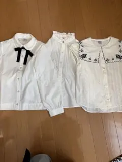 ANNA SUI mini♡短丈シャツ➕ジャンスカ♡150 - メルカリ