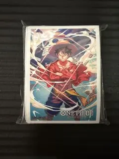 【中古】スリーブ 70枚 モンキー・D・ルフィ ワンピースカード
