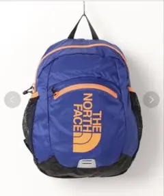 THE NORTH FACE リュック　キッズ　ブルー　オレンジ　アウトドア