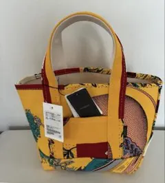 【新品！未使用】アフリカンプリント ミニトートバッグのサムネイル