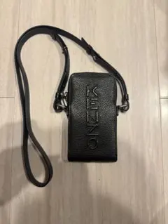 KENZO ブラック ショルダーバッグ - メルカリ