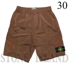 30　STONE ISLAND カーゴショーツ　ナイロンメタル　ハーフパンツのサムネイル