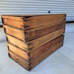 170☆餅箱 番重 もろぶた 麹蓋 3枚 蓋あり レトロ アンティーク - メルカリ