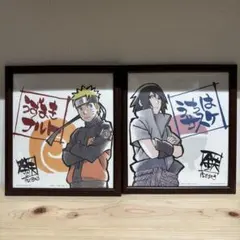 ナルト　複製サイン入りミニ色紙 2025年最新】NARUTO 複製 色紙の人気アイテム - メルカリ