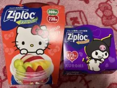 キティ＆クロミセットジップロック サンリオ旭化成