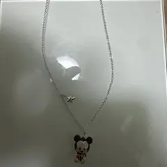 Disney ミッキーマウス ネックレス スワロフスキー