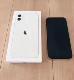 iPhone11 128GB ホワイト バッテリー100% SIMフリー