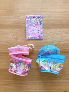 プリキュア 映画前売り券特典ポーチ&ネイルシール