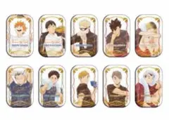 ハイキュー!! セブンネット クールダウン スクエア缶バッジセット(10個入り)